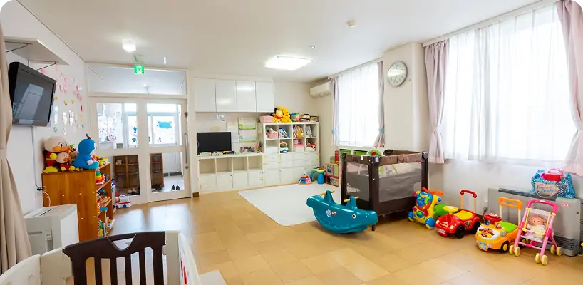 子ども用おもちゃのある部屋